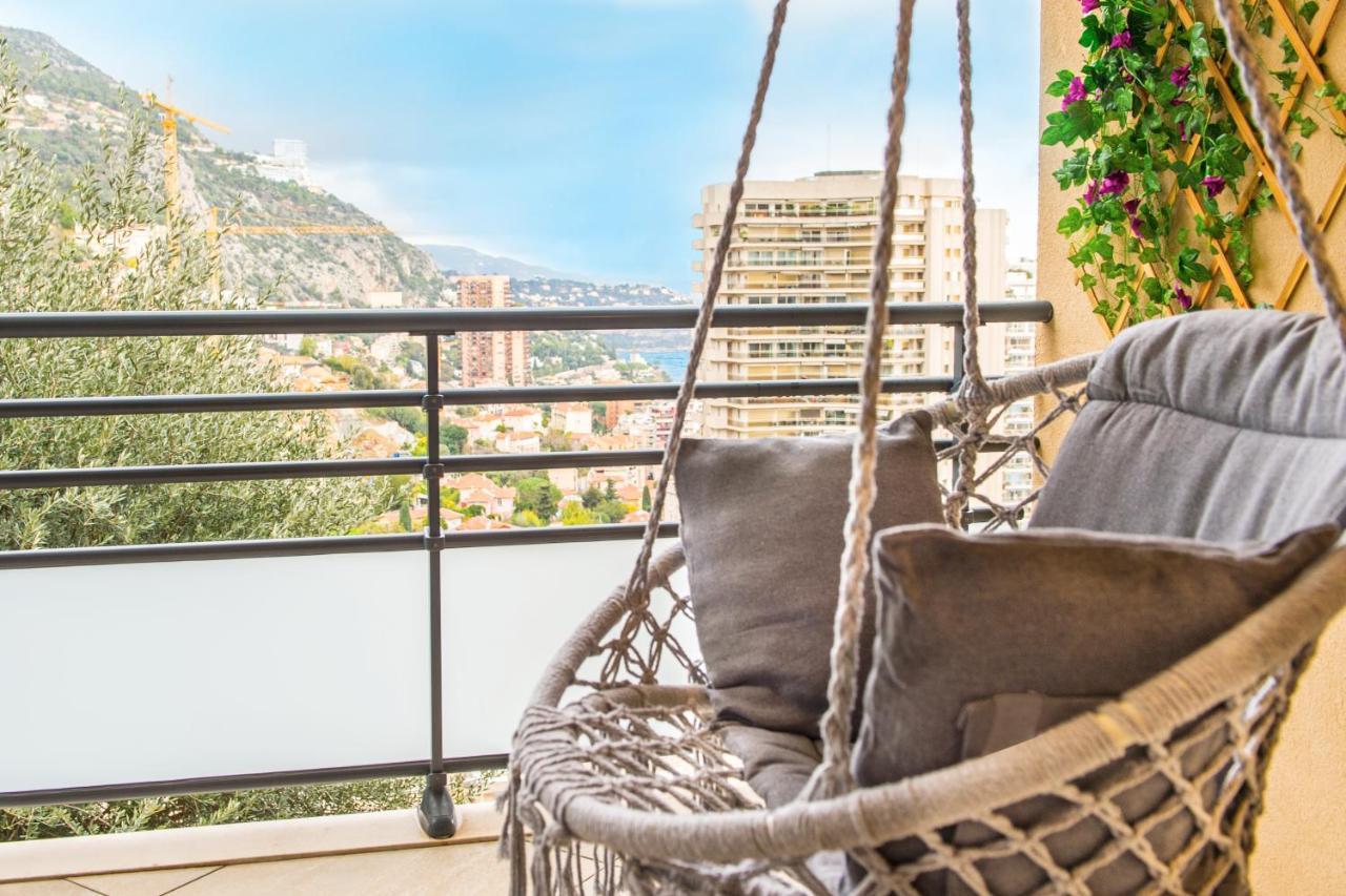 Vue Monaco & Tour Odeon - Terrasse - Parking - Bh Daire Beausoleil Dış mekan fotoğraf