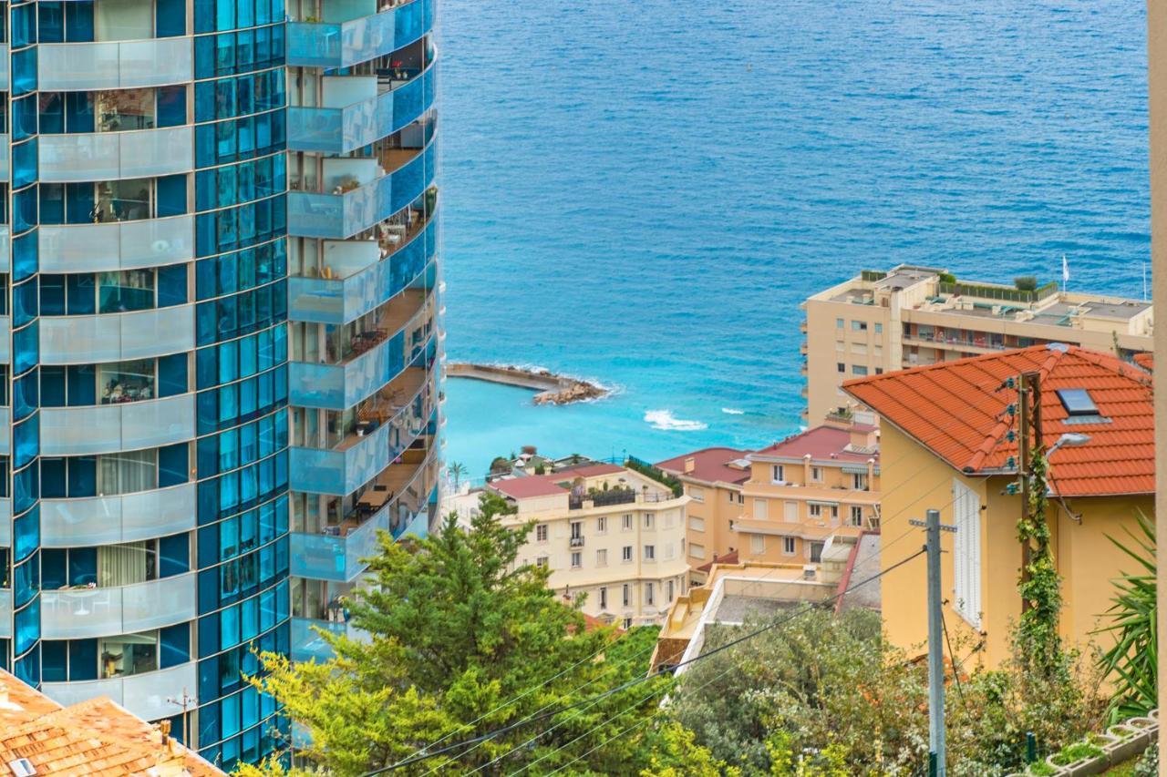 Vue Monaco & Tour Odeon - Terrasse - Parking - Bh Daire Beausoleil Dış mekan fotoğraf