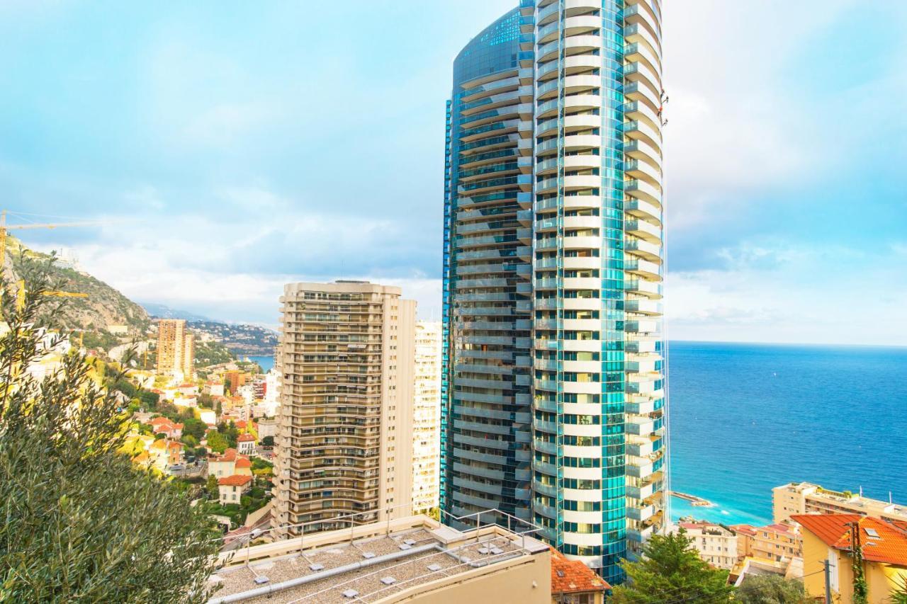 Vue Monaco & Tour Odeon - Terrasse - Parking - Bh Daire Beausoleil Dış mekan fotoğraf